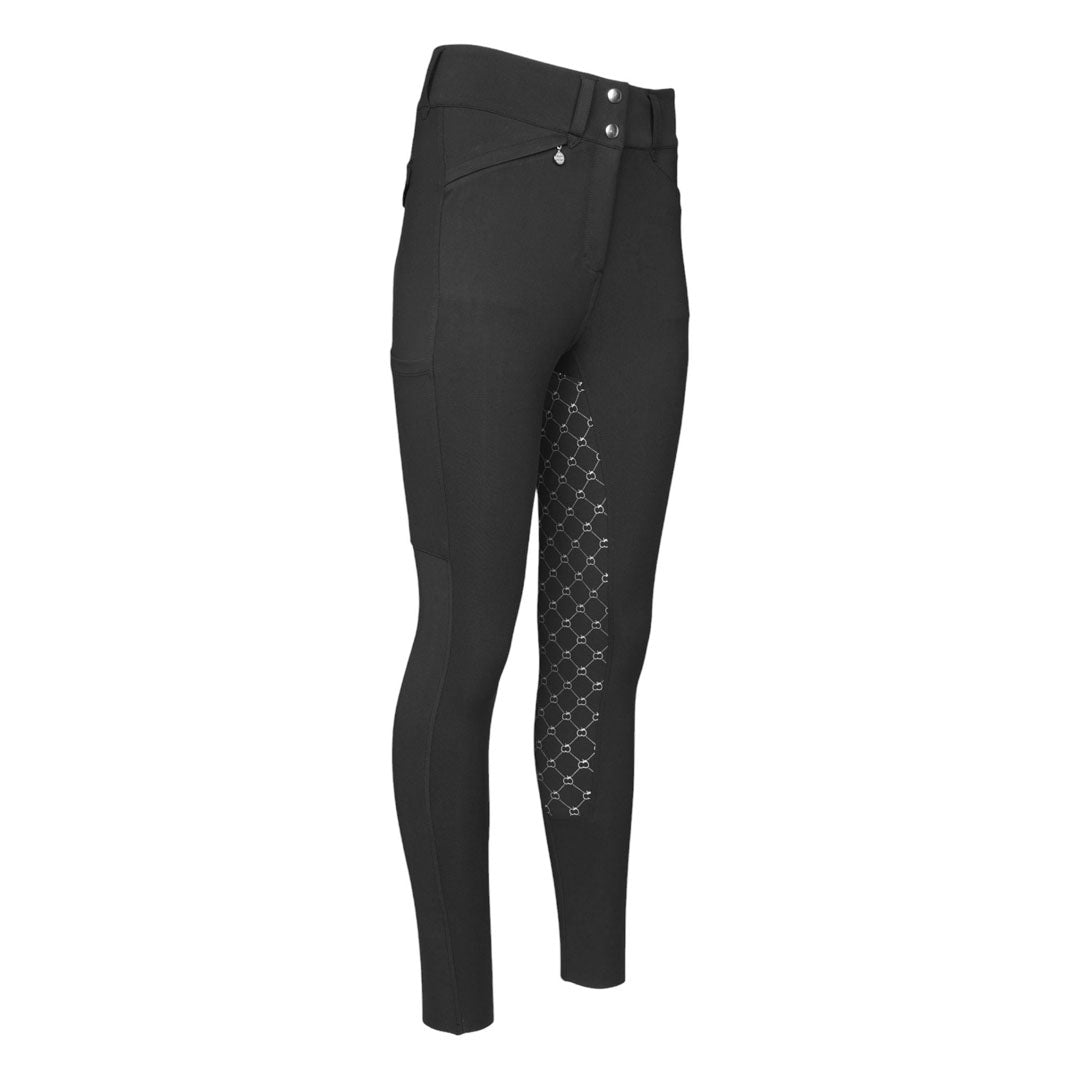 Dapplebay Compression Full Seat Breeches-Black