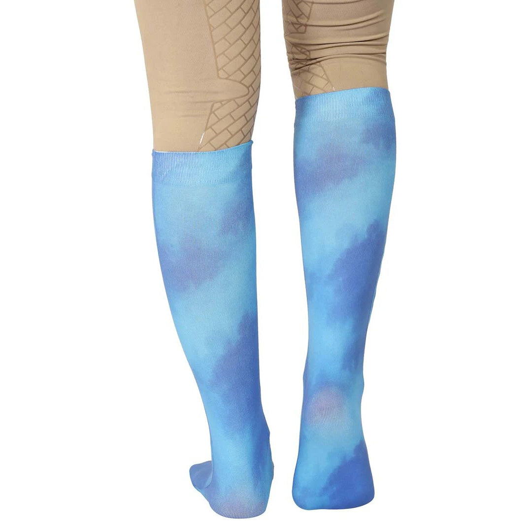TuffRider Children's Cotton Feel Tie Dye Boot Socks
