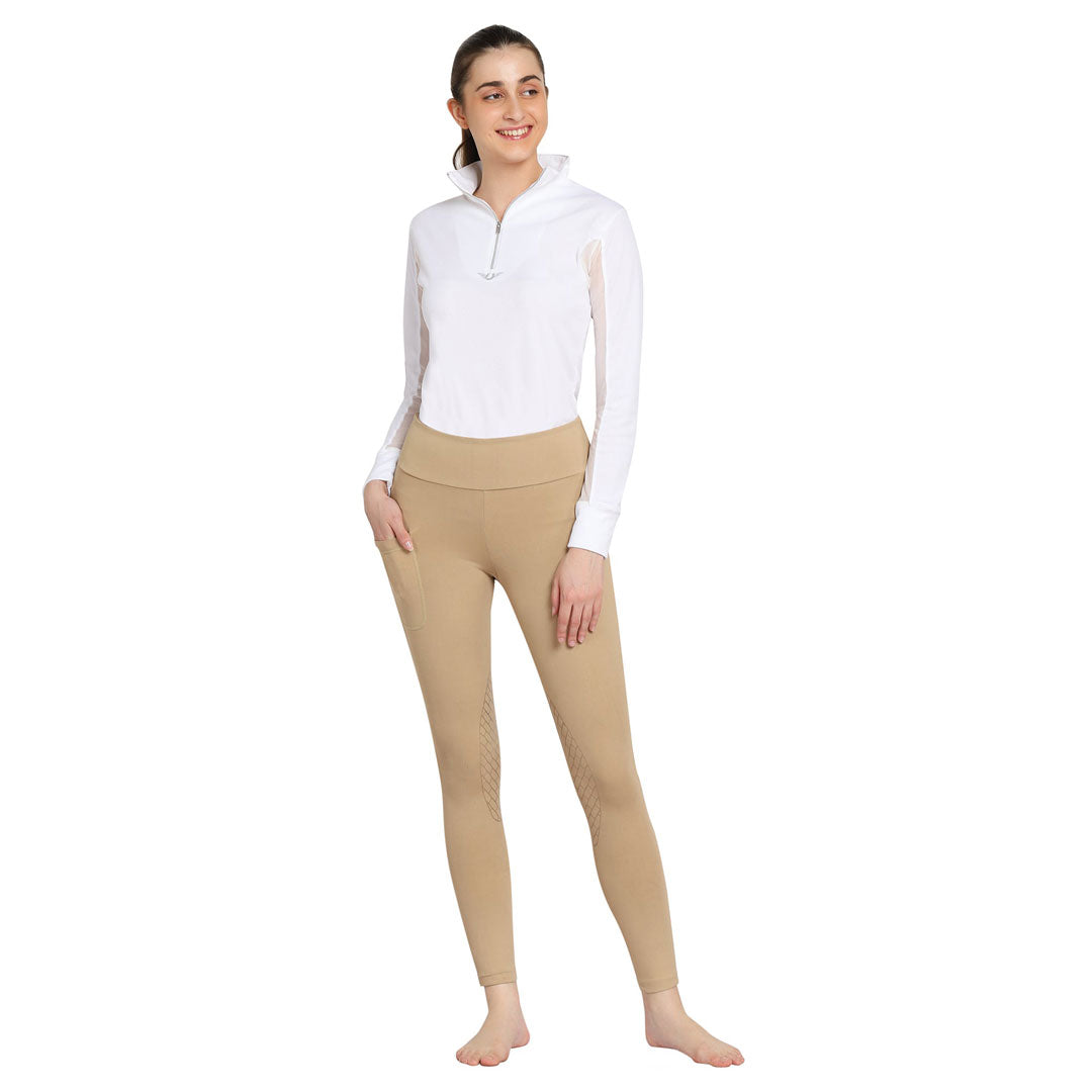 TuffRider Ladies Bootie Tights w/ Pocket