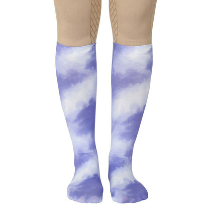 TuffRider Children's Cotton Feel Tie Dye Boot Socks