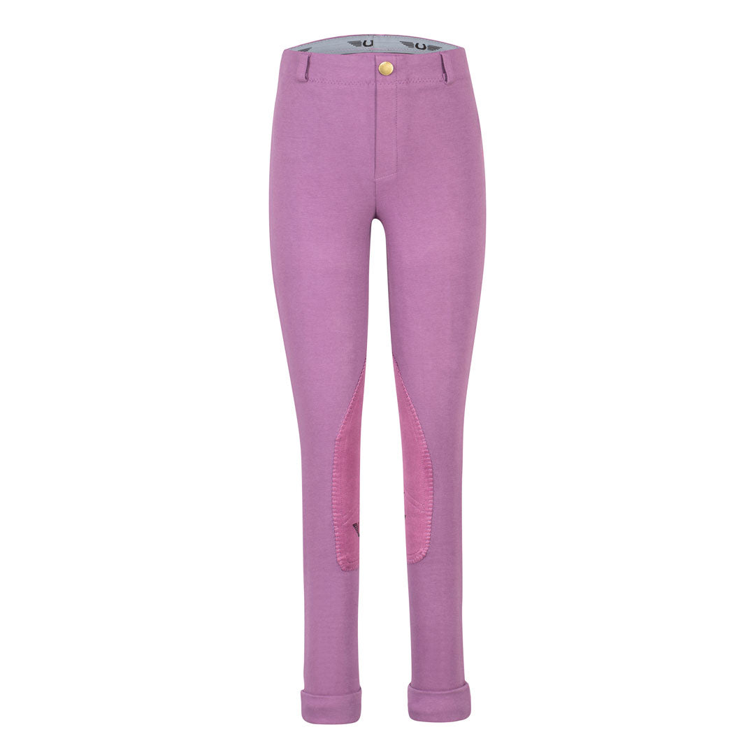 TuffRider Children's Cotton Embroidered Pull-On Jodhpurs