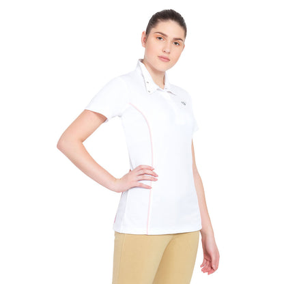 TuffRider Ladies Kirby Kwik Dry Short Sleeve Show Shirt