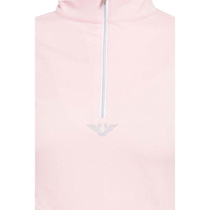 TuffRider Ladies Long Sleeve Ventilated Technical Sport Shirt – UV Protection, Quick-Dry, Mesh Undersleeves