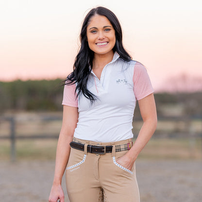 Equine Couture Ladies Magda Equicool Short Sleeve Show Shirt
