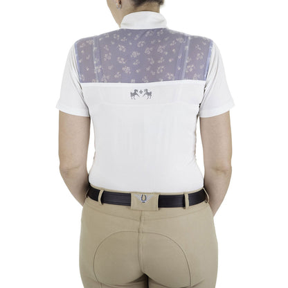 Equine Couture Ladies Nicolette Equicool Short Sleeve Show Shirt