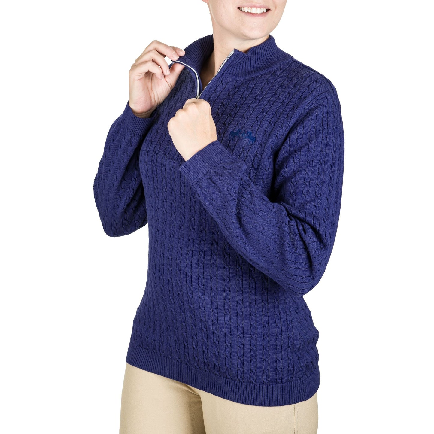 Equine Couture Ladies Zara Cable Knit Sweater