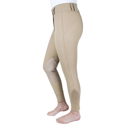 Equine Couture Charlotte Suede Knee Patch Breech