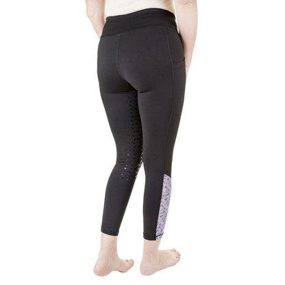 Equine Couture Women Daisy Printed Smyrna Tights