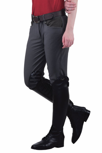 Equine Couture Ladies Oslo Silicone Knee Patch Breeches