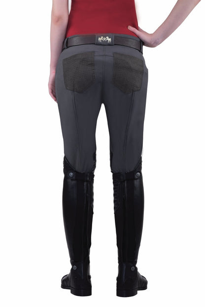 Equine Couture Ladies Oslo Silicone Knee Patch Breeches