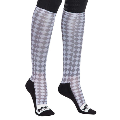 Equine Couture Ladies Isabel Padded Knee Hi Boot Socks
