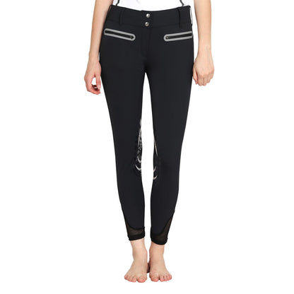 EQUINE COUTURE LADIES IBIZA KNEE PATCH BREECHES