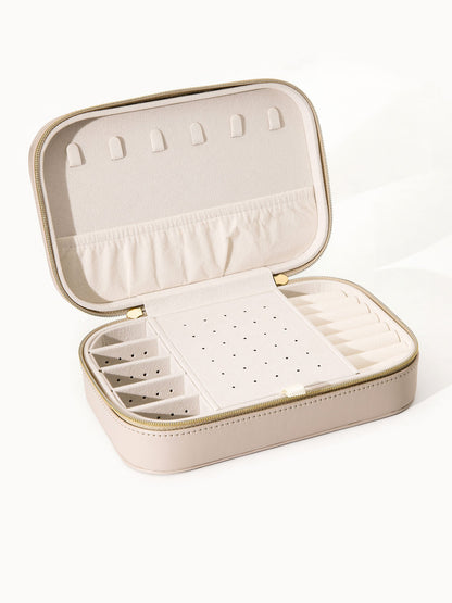 Premium Schmuck Box Beige