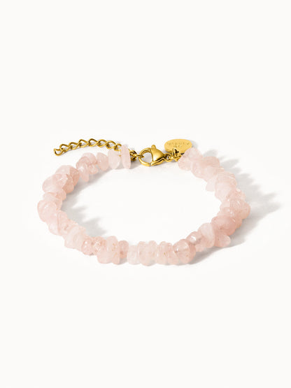 Rosenquarz Armband