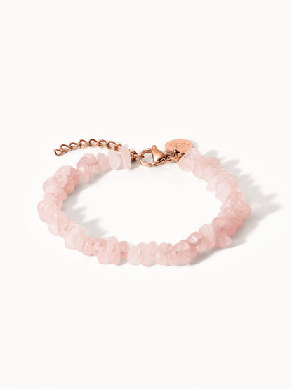 Rosenquarz Armband