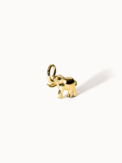 Flowing Strength Elefant Charm