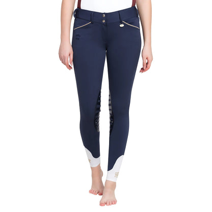 George H Morris Ladies Add Back Silicone Knee Patch Breeches