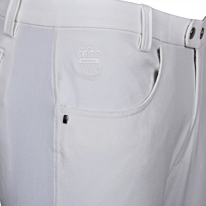 George H Morris Men's Grand Prix Knee Patch Breeches