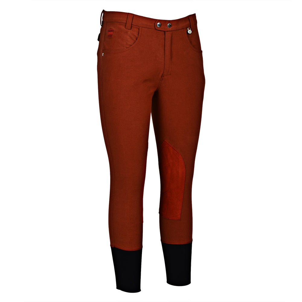 George H Morris Men's Grand Prix Knee Patch Breeches