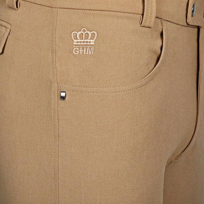 George H Morris Men's Grand Prix Knee Patch Breeches