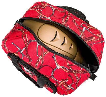 AWST Int'l Lila Snaffle Bit Bridles Helmet Bag
