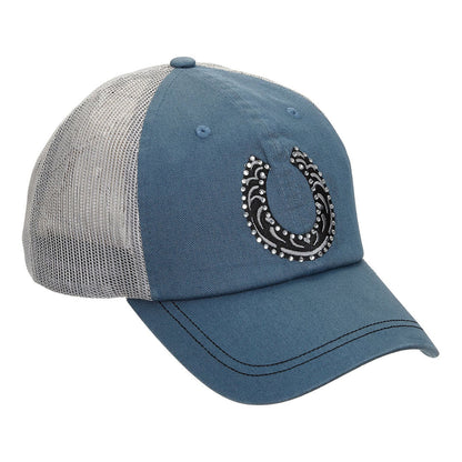 AWST Int'l Rhinestone Horseshoe Cap