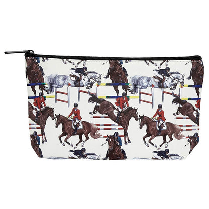 AWST Int'l Lila Jumpers Medium Cosmetic Pouch