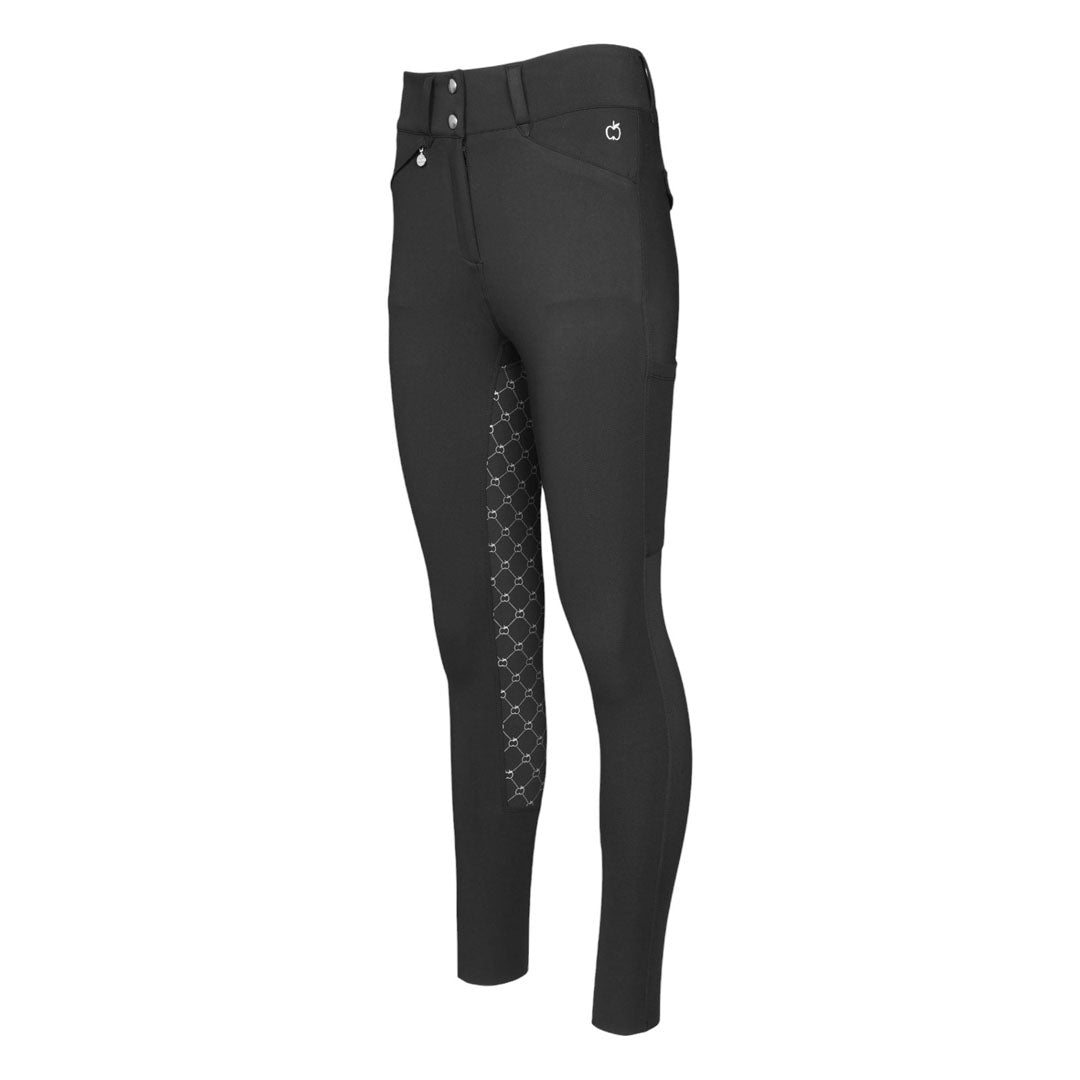 Dapplebay Compression Full Seat Breeches-Black