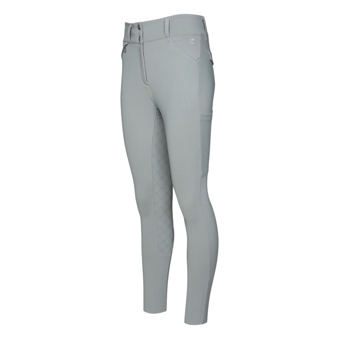 Dapplebay Compression Full Seat Breeches-Grey