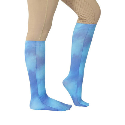 TuffRider Children's Cotton Feel Tie Dye Boot Socks
