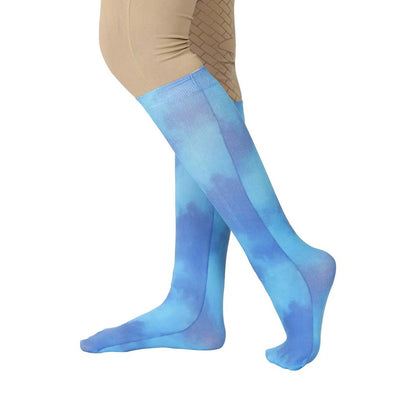 TuffRider Children's Cotton Feel Tie Dye Boot Socks