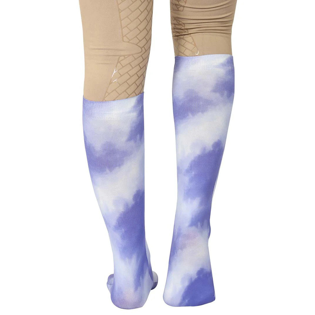 TuffRider Children's Cotton Feel Tie Dye Boot Socks