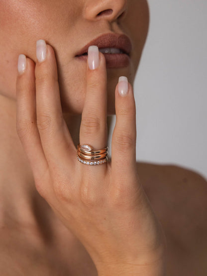 Lumi Trio Ring Set