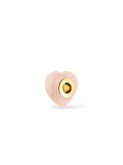 LEI Rosequarz Heart Charm