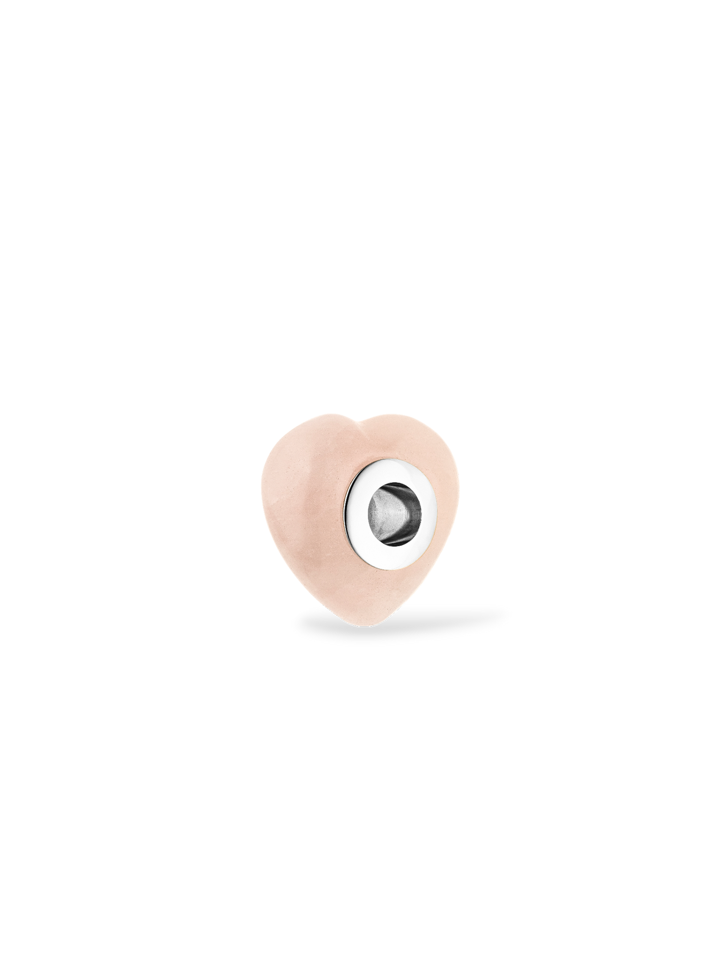 LEI Rosequarz Heart Charm