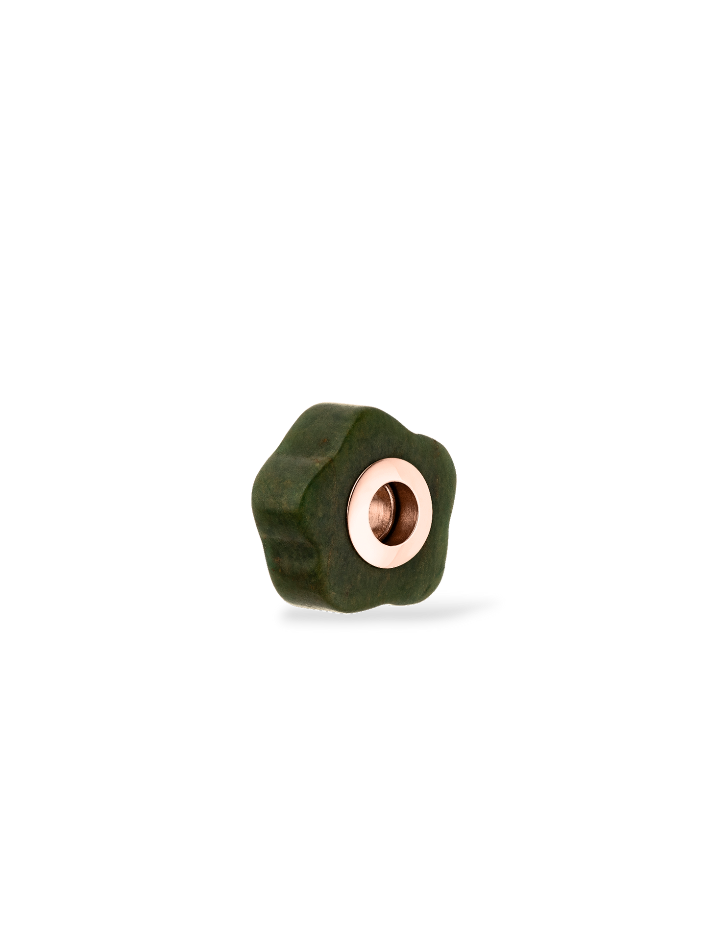 LEI Jade Flower Charm