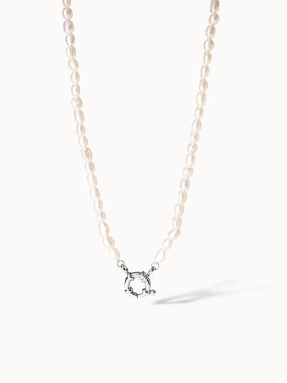Charm Kette mit Perlen