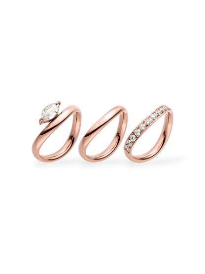 Lumi Trio Ring Set