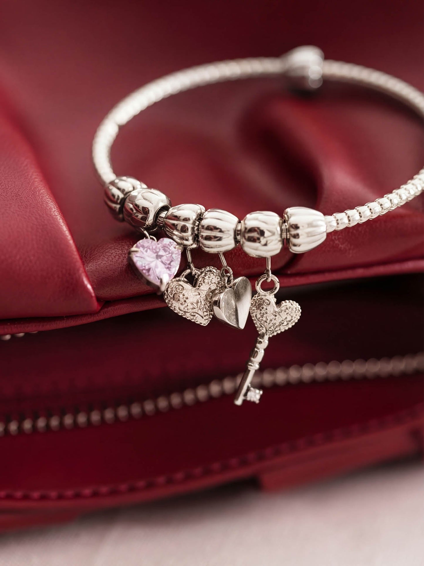 LEI Vintage Herz Charm