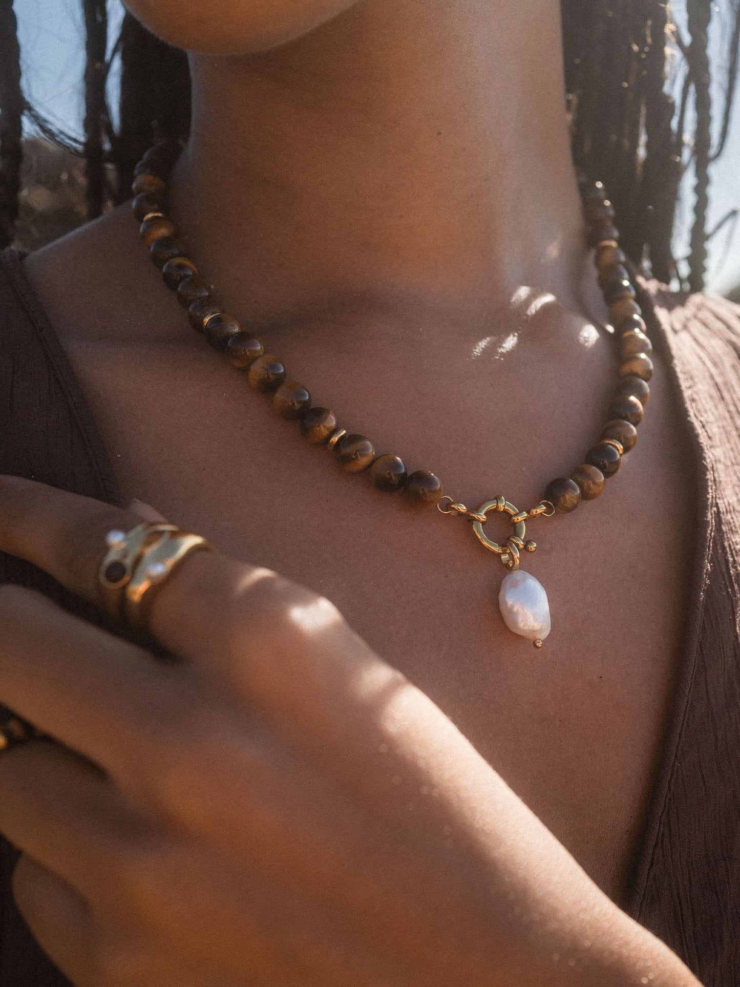 Organic Pearl Charm mit Perle