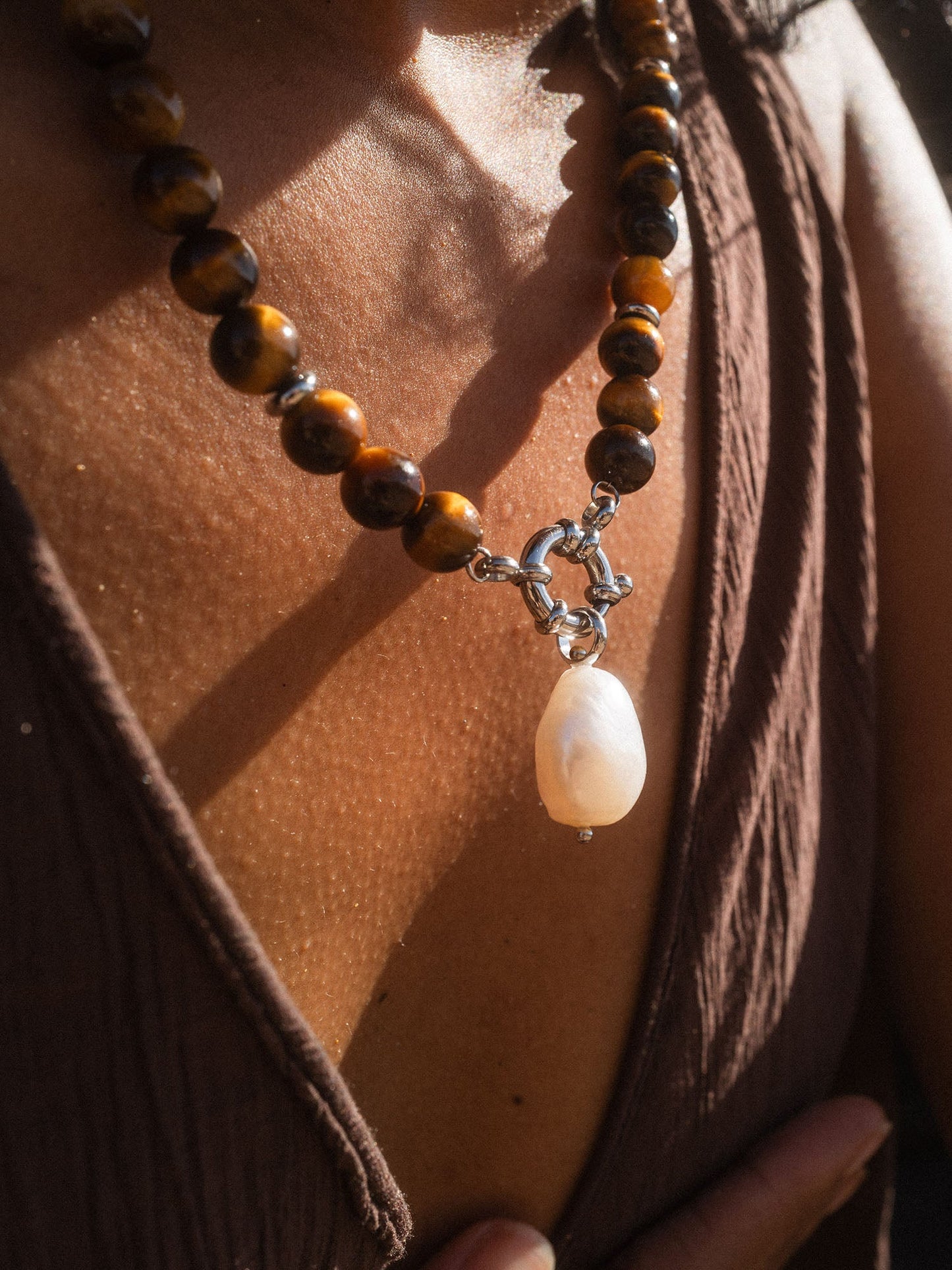 Organic Pearl Charm mit Perle