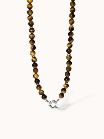Tiger's Eye Charm Kette