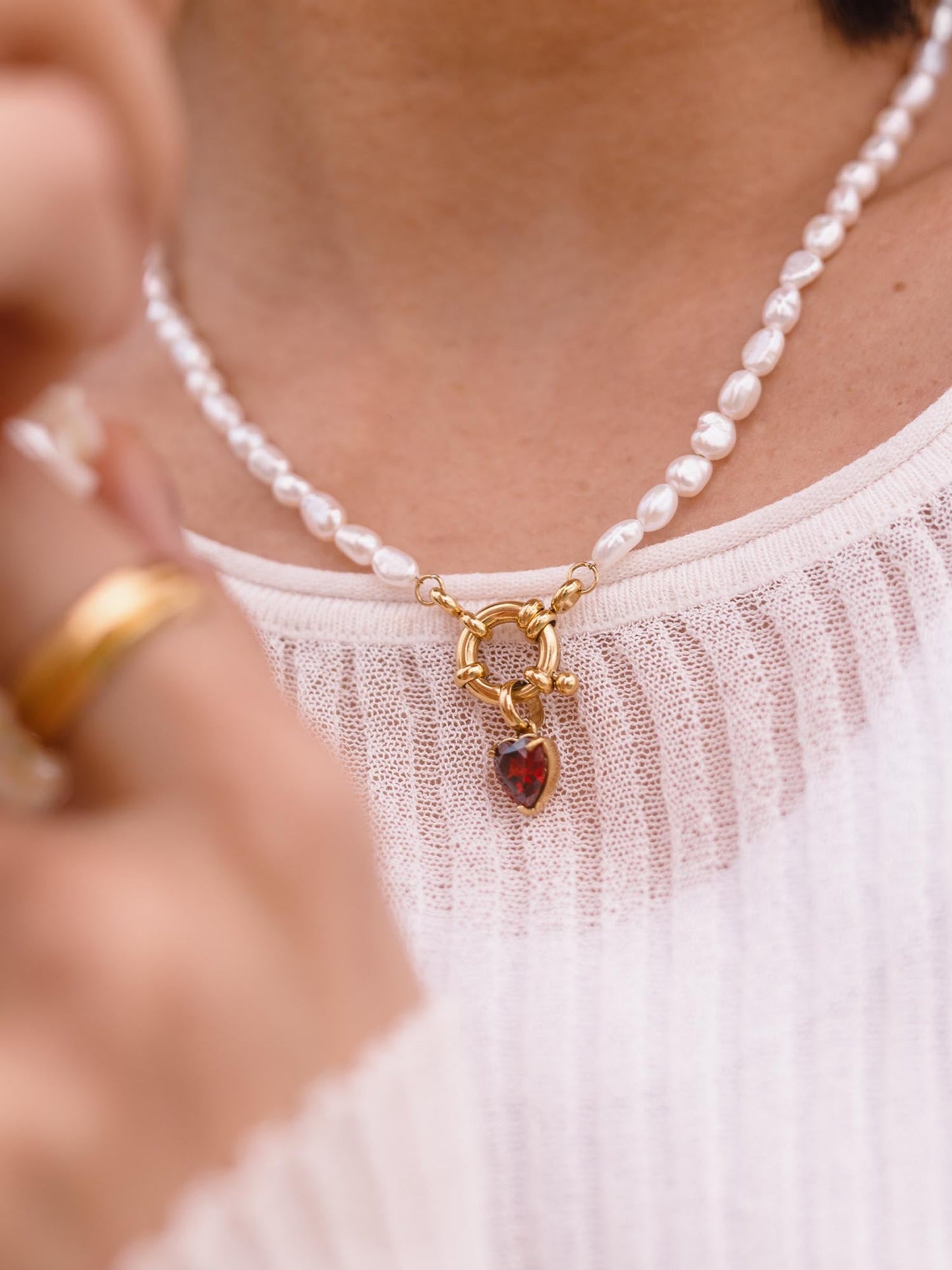 Red Heart Charm