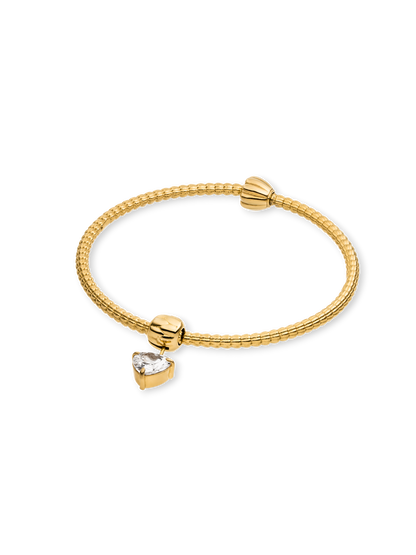 LEI Weißes Herz Charm