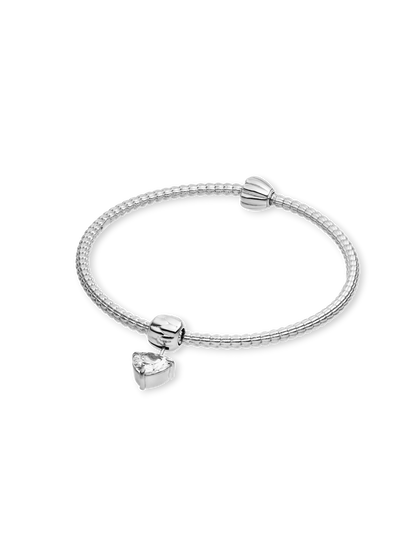 LEI Weißes Herz Charm