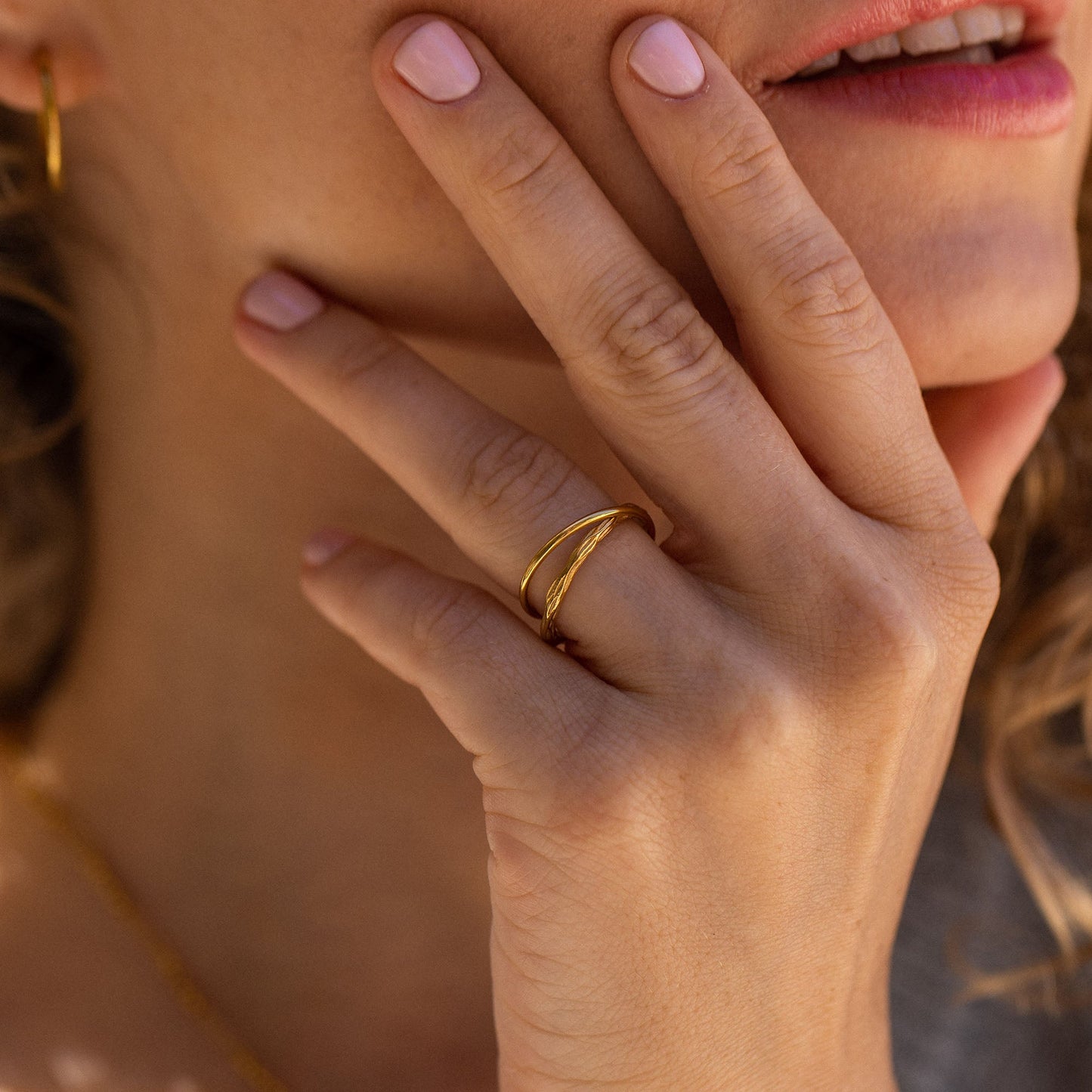 Double Match Anxiety Ring