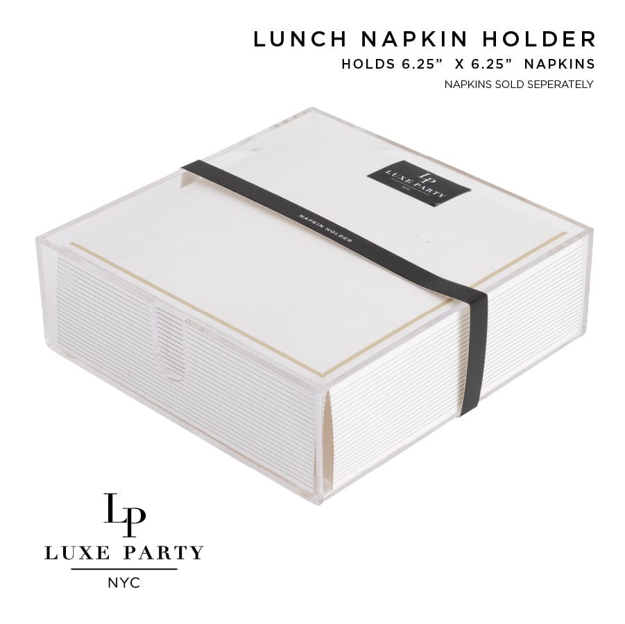 Acrylic Lunch Napkin Holders