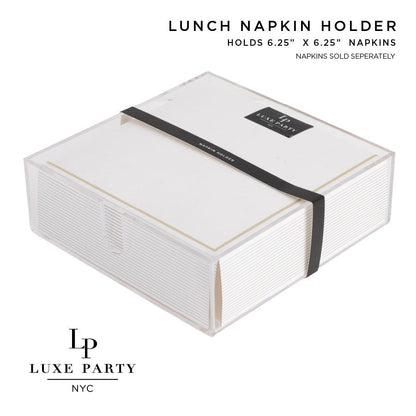 Acrylic Lunch Napkin Holders