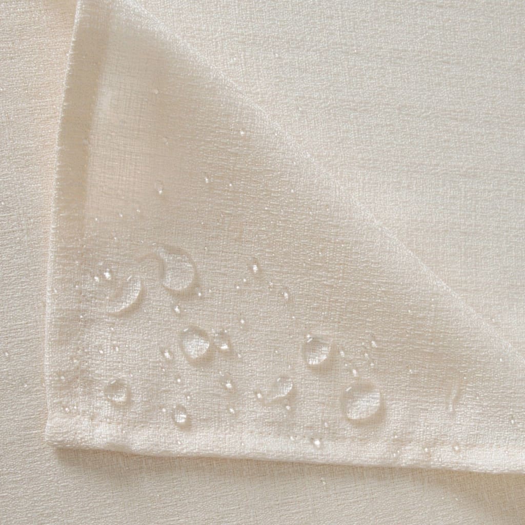 Premium Off White Waterproof Polyester Tablecloth