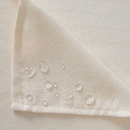 Premium Off White Waterproof Polyester Tablecloth